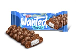 ETI WANDET BUMBA шоколадный батончик с воздушным рисом и кокосовой начинкой 20гр. 1/24шт.