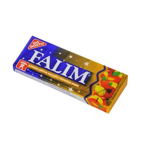 FALIM жевательная резинка без сахара фруктовый микс 7гр.*5шт.