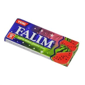 FALIM жевательная резинка без сахара со вкусом арбуза 7гр.*5шт.