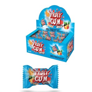 FRUITGUM W. TROPICAL FLAV. FILLED BALLGUM Жевательные резинки 1/100шт.