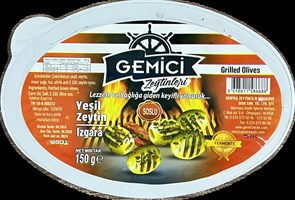 GEMICI IZGARA ZEYTIN Оливки на гриль 150гр. 1/24шт.