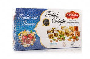 Hacibaba лукум микс орехов 225гр.*36шт.