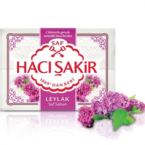 Haci Şakir мыло сирень (Leylak sabun) 150гр.*4шт.