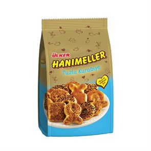 ULKER HANIMELLER соленое курабье (TUZLU KURABIYE) 150гр. 1/12шт.