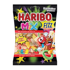 Haribo Жев.мармелад  70 гр Микс кислый 1/24шт.