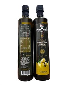 Hatay Market Масло оливковое первого отжима Extra virgin 750мл. 1/12шт.