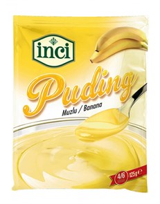 Inci puding muzlu пудинг с бананом 125гр.