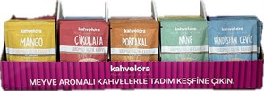 Kahvelora растворимый ассорти кофе 4 в 1. 17гр. 1/50шт.*4бл.