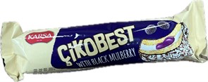 Karsa cikobest karadut печенье с черная шелковица 56гр. 1/24шт.*6бл.