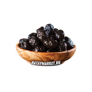 Deli Veggy вяленые черные оливки L-XL (261-290) 10кг.