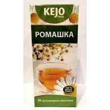 KEJOFOODS чай РОМАШКА пакетированный 20пак. 1,8гр.*20шт.