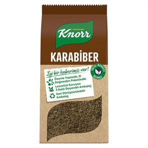 KNORR чёрный перец молотый (KARABIBER) 60гр. 1/14