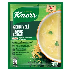 Knorr seheriyeli tavuk Суп манная курица 51гр. 1/12шт.