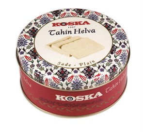 Koska халва кунжутная в металлической упаковке 350гр. 1/12