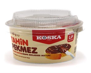 Koska кунжутная паста и виноградный пекмез 140гр. 1/12