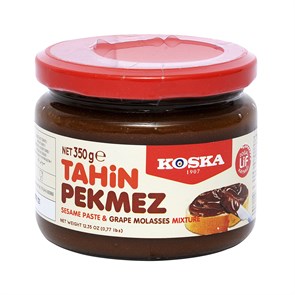 Koska кунжутная паста и виноградный пекмез 350гр. 1/12шт.