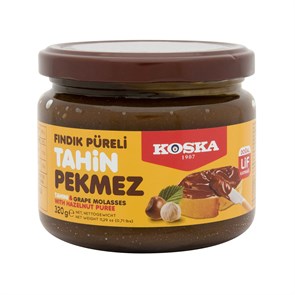 Koska кунжутная паста и виноградный пекмез с пюре из фундука 320гр. 1/12шт.