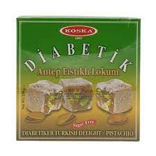 Koska лукум diabetik без сахара фисташка 250гр. 1/12