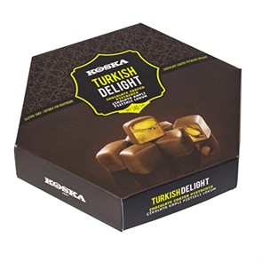 Koska рахат-лукум со фисташками в молочном шоколаде 140гр. 1/12
