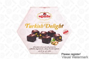 Ugurlu Лукум Altigen Фисташка в шоколаде 200гр 1/12