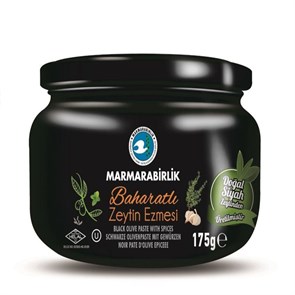 Marmarabirlik baharatli zeytin ezmesi паста оливковая пряная 175гр. 1/12шт.