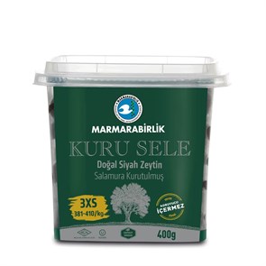 Marmarabirlik маслины KURU SELE 3XS 400гр.1/12шт.