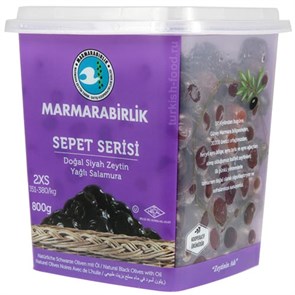 Marmarabirlik маслины sepet serisi 2XS-351-380 Elit 800гр.*6шт. фиолет уп