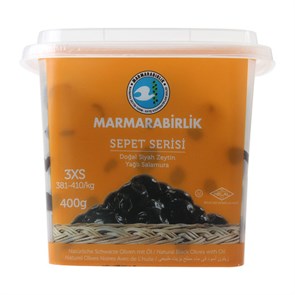 Marmarabirlik маслины sepet serisi 3XS ( 381-410) 400гр. 1/12шт.