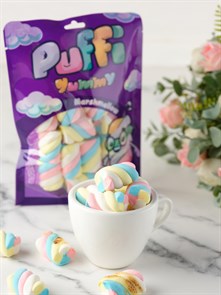 Маршмеллоу PUFFI Yummy ассорти 60г. 1/28шт.
