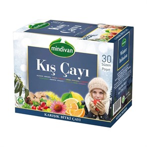 MINDIVAN Имбирный зимний чай 45гр. 30 пакет. 1/12шт.
