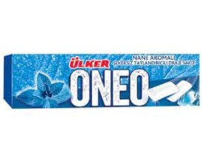 ULKER ONEO Ulker жевательная резинка драже “Мята” 14гр. 1/20шт.*9бл.