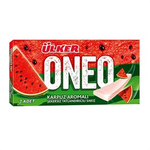 ONEO Ulker жевательная резинка с ароматом арбуза 14гр.