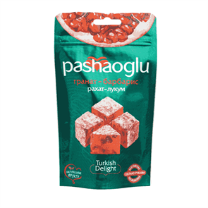 Pashaoglu рахат-лукум Гранат-барбарис 150гр.  1/18шт.