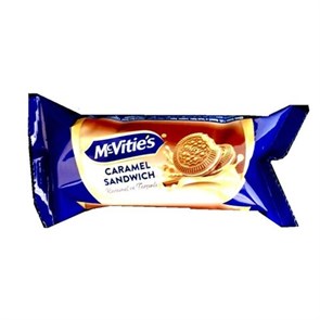 ULKER Печенье-сендвич “McVities” цельнозерновое c молочным карамелью 90 гр 1/18шт.