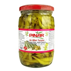 PINAR YAKAN BİBER TURŞU перец стручковый 660гр. 1/12шт.