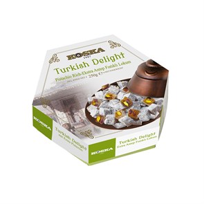 Рахат-лукум с фисташками KOSKA 250гр. 1/12шт.