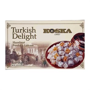 Рахат-лукум с фундуком KOSKA 125гр. 1/24шт.