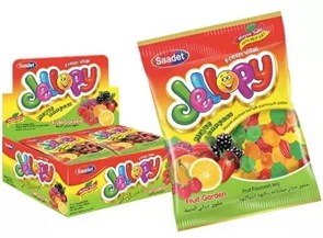 SAADET JELLOPY Жевательный мармелад фруктовый сад 80гр. 1/12шт.