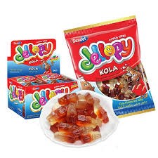 SAADET JELLOPY Жевательный мармелад Кола 80гр. 1/12шт.