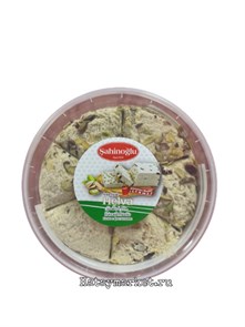 Sahinoglu халва тахинная с фисташка 400гр  1/12