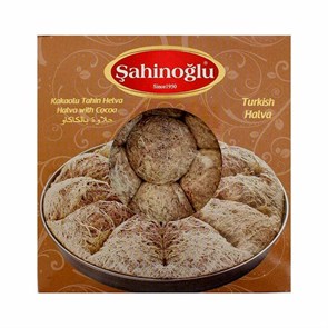 Sahinoglu халва тахинная с какао 350гр. 1/12шт.