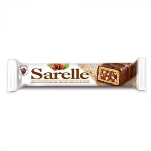 Sarelle вафли молочный шоколад 33гр. 20*6