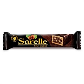 Sarelle вафли темный шоколад 33гр. 20*6