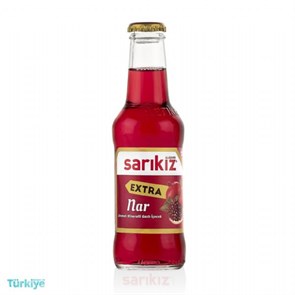 SARIKIZ EXTRA NAR SODA ЭКСТРА ГРАНАТ СОДА 200мл. 1/24шт.
