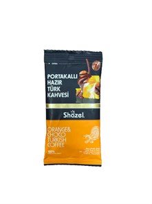 SHAZEL Кофе по-турецки растворимый с апельсином 12гр. 1/12шт.*12бл.