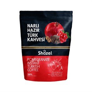 SHAZEL Кофе по-турецки растворимый с гранатом 200гр.  1/18шт.