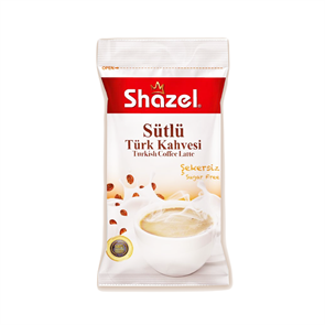 SHAZEL Кофе по-турецки с молоком без сахара 22г.12*12шт.