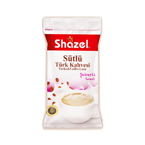 SHAZEL Кофе по-турецки с молоком и сахаром 22г.12*12шт.
