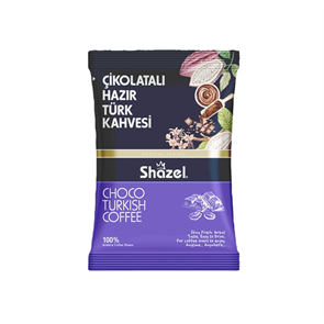 SHAZEL Кофе шоколадный растворимый по-турецки 100гр.*16*4шт.