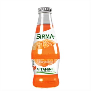 SIRMA Минеральная вода с МАНДАРИНОМ 200мл. 1/24шт.